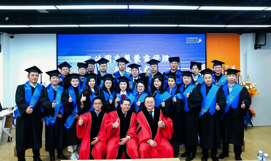 学员毕业典礼现场